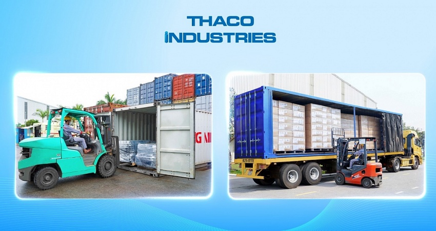 Hàn Quốc, Nhật Bản… tin tưởng nhập 109.000 linh kiện ô tô từ THACO của ông Trần Bá Dương chỉ trong 1 tháng