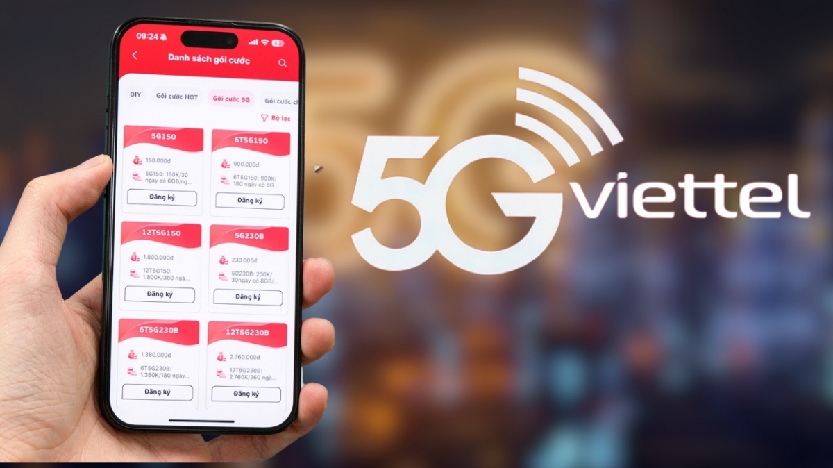 Mạng di dộng băng rộng Việt Nam đạt bước tiến mới, tốc độ 5G của Viettel không có đối thủ