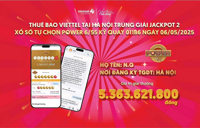 Từ bỏ nuôi dãy số cũ, người đàn ông Hà Nội bất ngờ đổi vận khi trúng Vietlott hơn 5 tỷ đồng