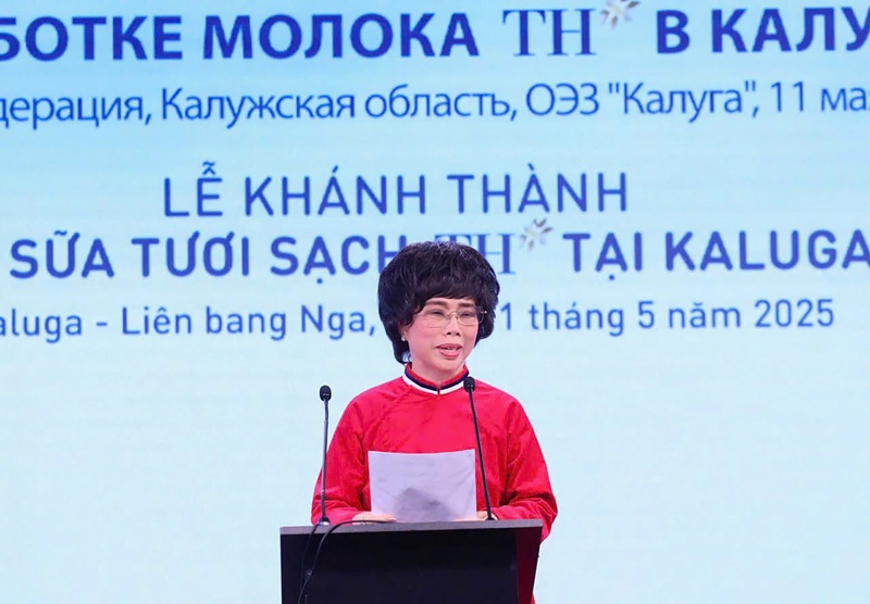 Tập đoàn TH khánh thành siêu nhà máy sữa tại Nga, được Tổng Bí thư Tô Lâm trực tiếp chúc mừng