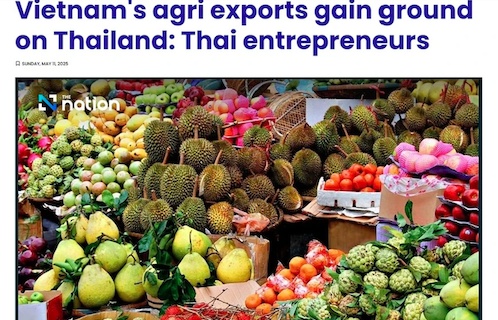 Không chỉ du lịch, một mặt hàng thế mạnh của Việt Nam xuất khẩu tăng tốc vượt 62 tỷ USD, đe dọa vị thế của Thái Lan