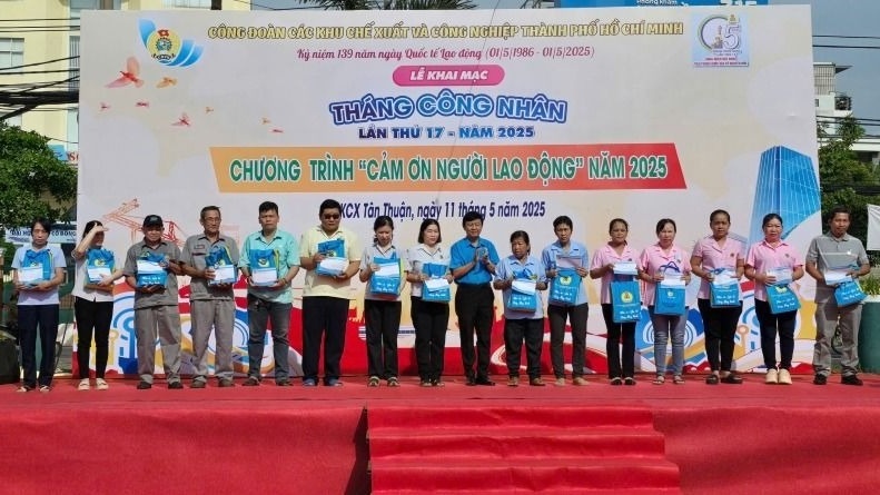 Dành tặng 15 tỷ đồng để 'cảm ơn người lao động' tại KCN TP Hồ Chí Minh