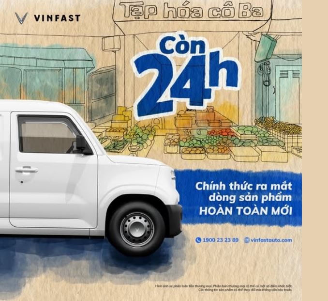 VinFast bất ngờ hé lộ hình ảnh đầu tiên về một mẫu xe điện hoàn toàn mới