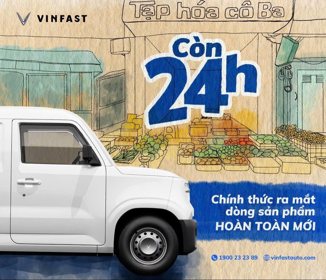 VinFast 'nhá hàng' về dòng xe hoàn toàn mới, sẽ ra mắt trong 24h tới