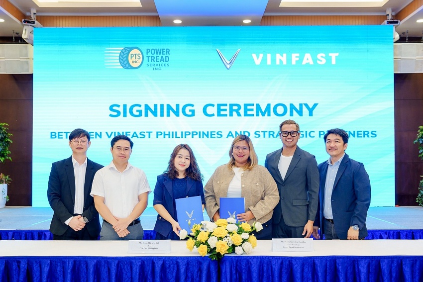Bắt tay 4 doanh nghiệp, VinFast xây dựng ‘hậu phương’ xe điện tại Philippines với hơn 100 xưởng dịch vụ