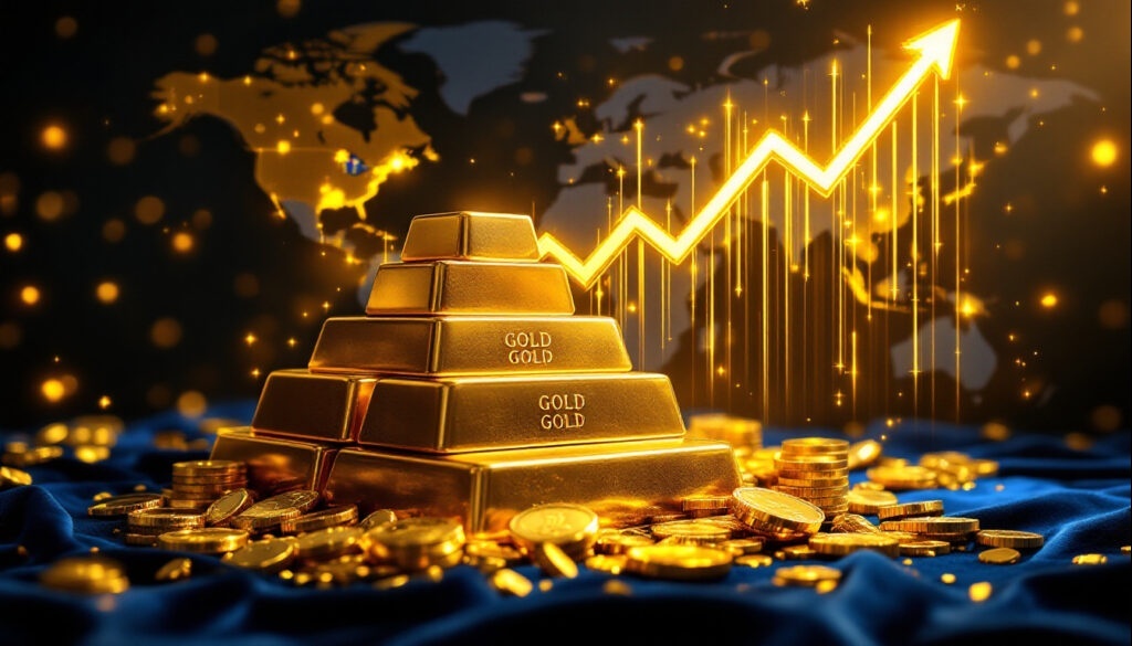 Giá vàng bật tăng sau cú rơi mạnh