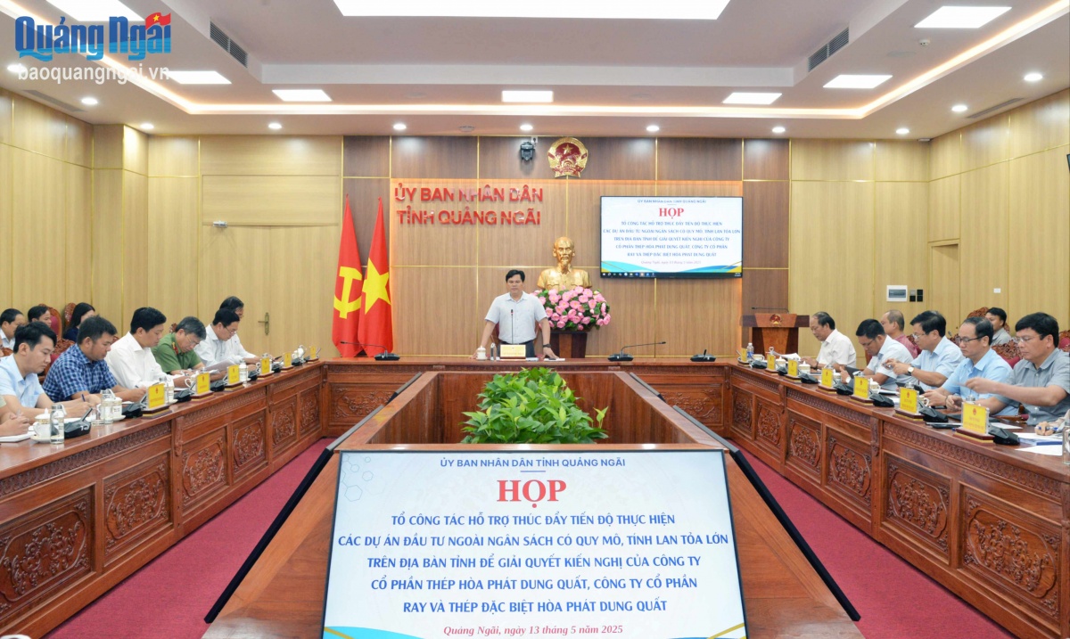 Dự án ray thép đường sắt 14.000 tỷ đồng của Hòa Phát (HPG) liên tiếp gặp khó, tỉnh chỉ đạo tháo gỡ ngay