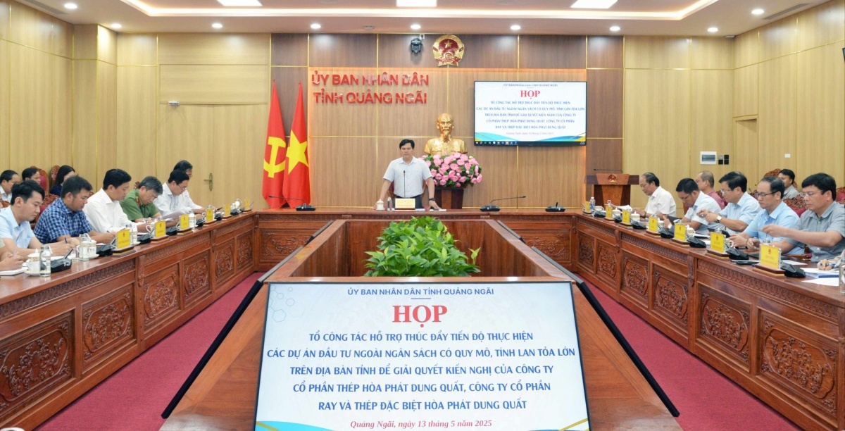 Dự án ray thép đường sắt 14.000 tỷ đồng của Hòa Phát (HPG) liên tiếp gặp khó, tỉnh chỉ đạo tháo gỡ ngay