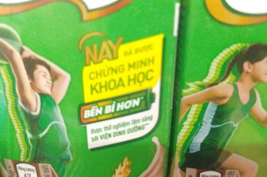 Nestlé Milo tự ý sử dụng tên Viện Dinh dưỡng trên bao bì sản phẩm?