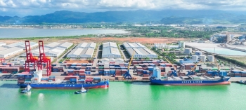 Siêu cảng biển của ông Trần Bá Dương có chuyến tàu đầu tiên đến Ấn Độ