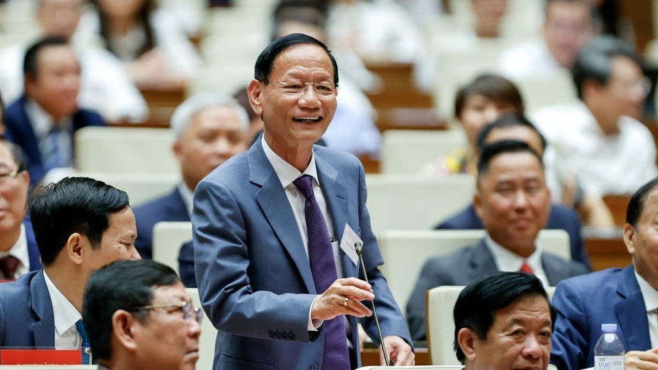 Đứng trước Thủ tướng, doanh nhân Vũ Văn Tiền ví Nghị quyết 68 như 'nắng hạn gặp mưa rào' với kinh tế tư nhân