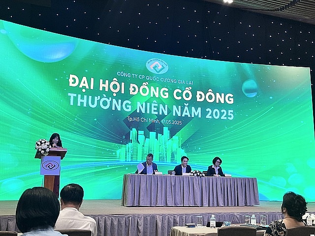 Quốc Cường Gia Lai tổ chức ĐHĐCĐ thường niên 2025 chiều 17/5