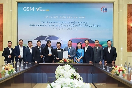 Từng lên kế hoạch thuê, mua 2.200 xe VinFast làm taxi, Tập đoàn 911 đã triển khai đến đâu?