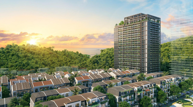 The Xanh 2: Tòa tháp căn hộ đa năng tại Thành phố Vịnh trung tâm Xanh Island Cát Bà