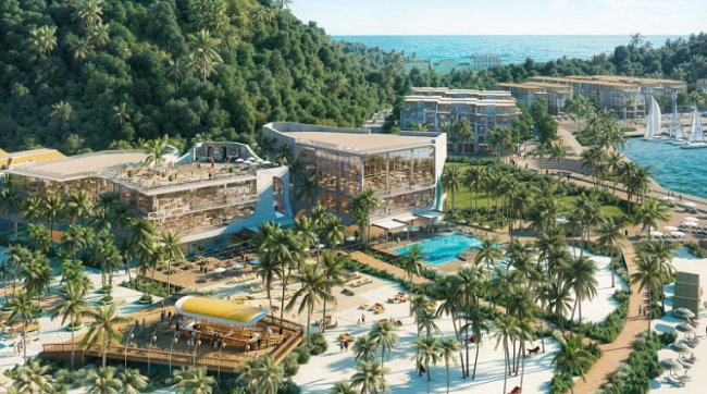 The Xanh 2: Tòa tháp căn hộ đa năng tại Thành phố Vịnh trung tâm Xanh Island Cát Bà