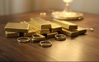 Giá vàng phản ứng ra sao sau khi Mỹ bị hạ bậc tín nhiệm