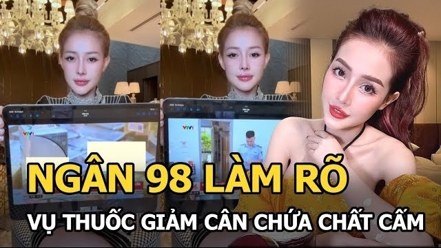 Kiểm tra thuốc giảm cân của DJ Ngân 98 sau cáo buộc chứa chất cấm