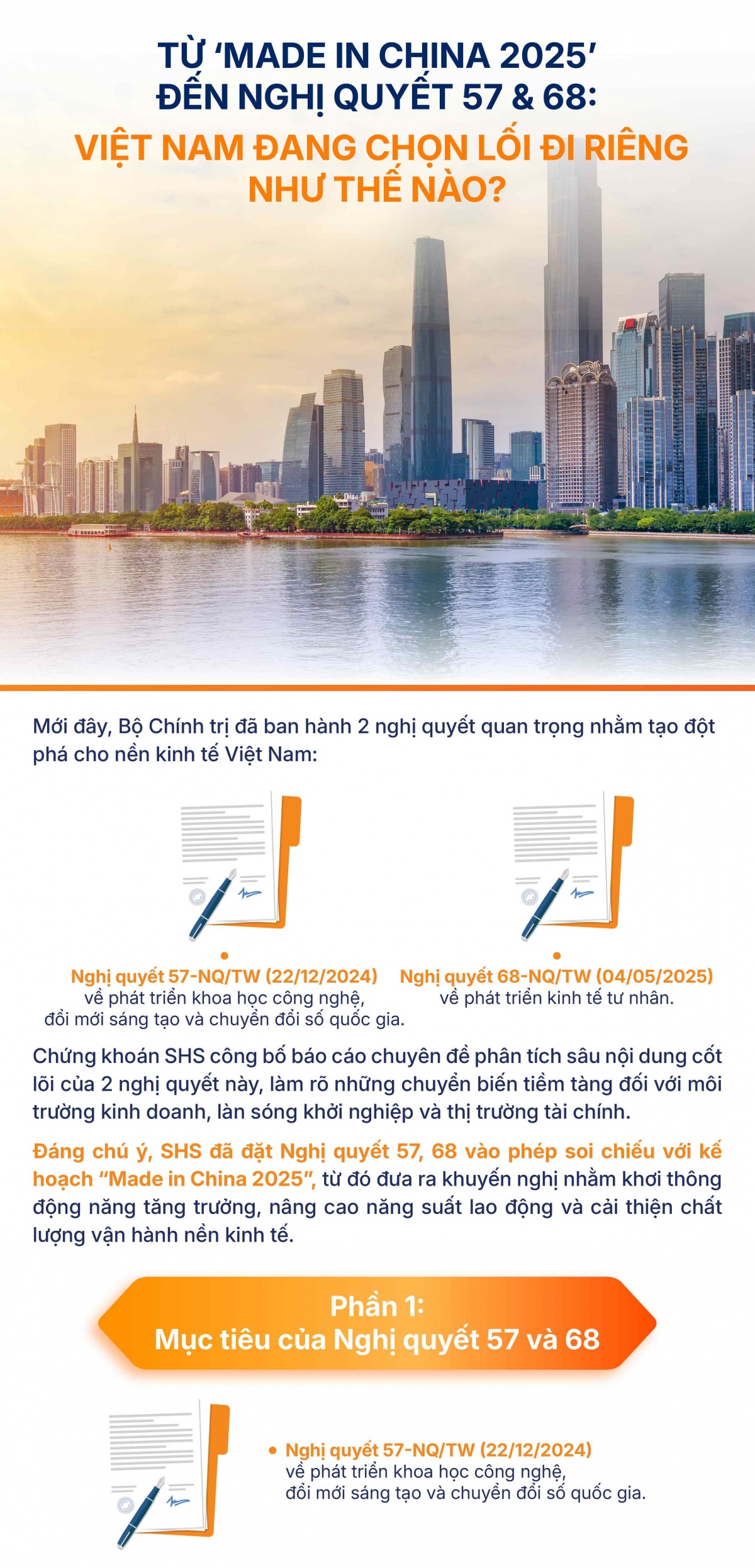 Soi chiếu Nghị quyết 57, 68 qua lăng kính ‘Made in China 2025’: Tương đồng, khác biệt, cơ hội và cảnh báo