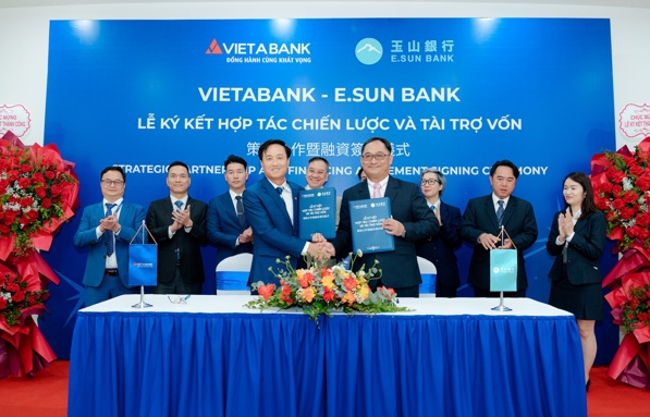 VietABank (VAB) ký kết hợp tác chiến lược với ngân hàng E.SUN (Đài Loan)