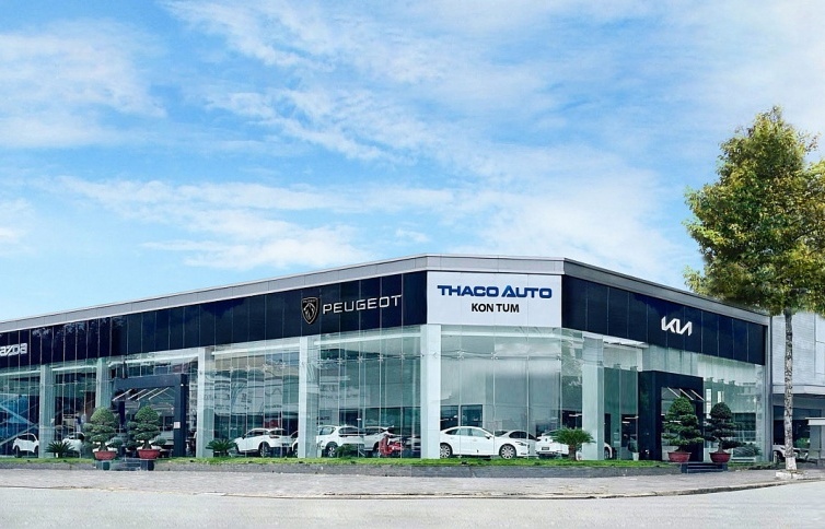 THACO AUTO của ông Trần Bá Dương đã phủ khắp Việt Nam với hơn 453 showroom và xưởng dịch vụ