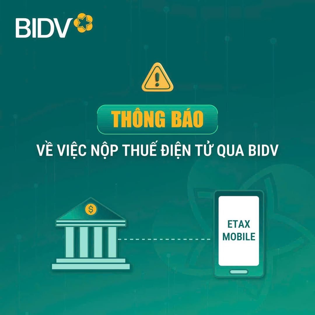 BIDV (BID) phát thông báo quan trọng về việc tạm dừng một số giao dịch