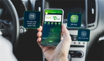 Tính năng mới nhất trên ứng dụng của Vietcombank giúp khách hàng đăng ký khoản vay, giải ngân…