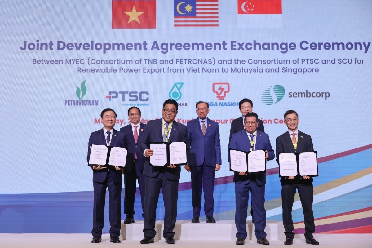Lộ diện hai quốc gia cùng Việt Nam phát triển ​​​​​​​siêu dự án điện sạch thông qua cáp ngầm xuyên biên giới