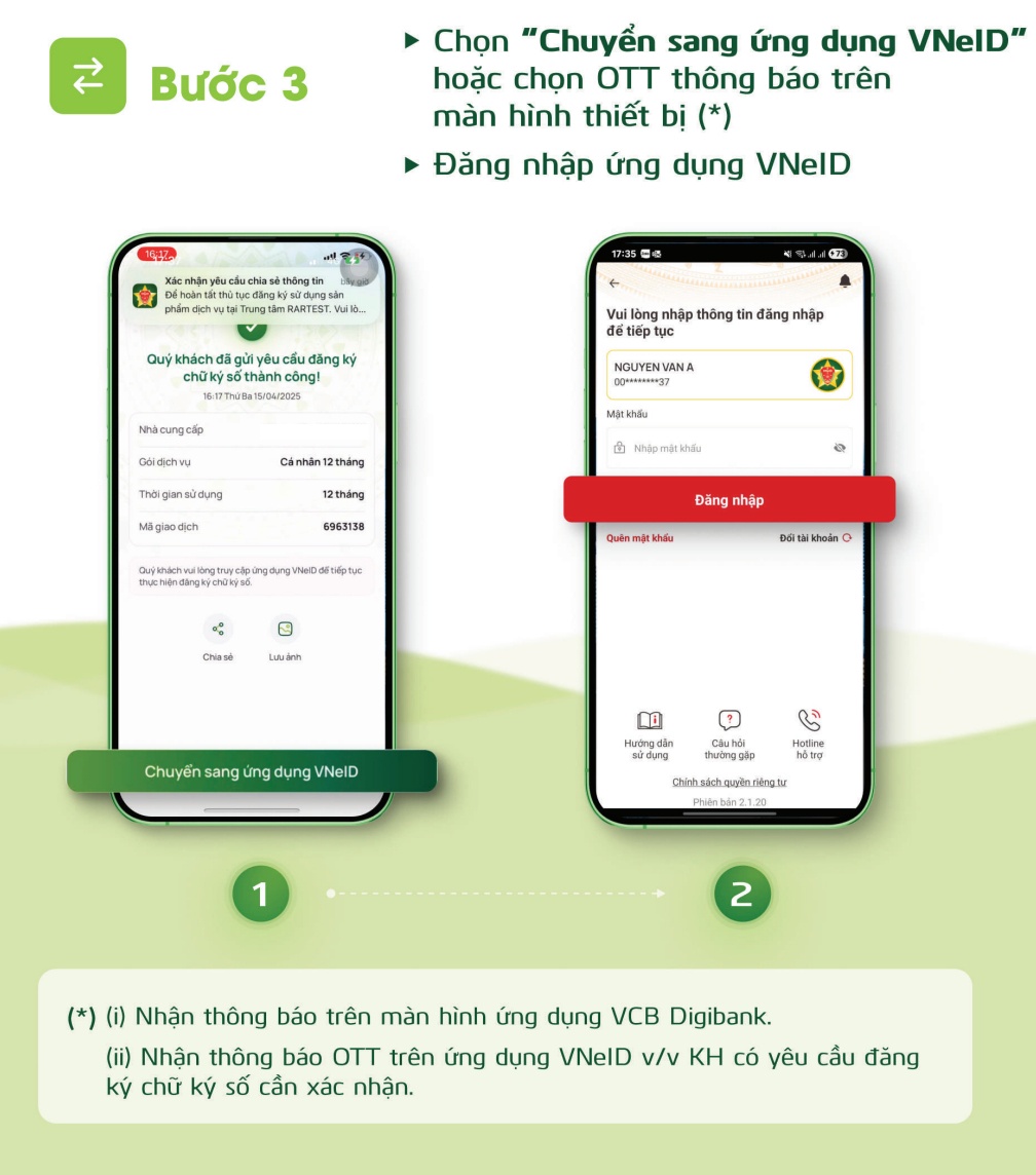 Chỉ mất vài phút: 7 bước đăng ký tính năng mới nhất của Vietcombank ngay trên app