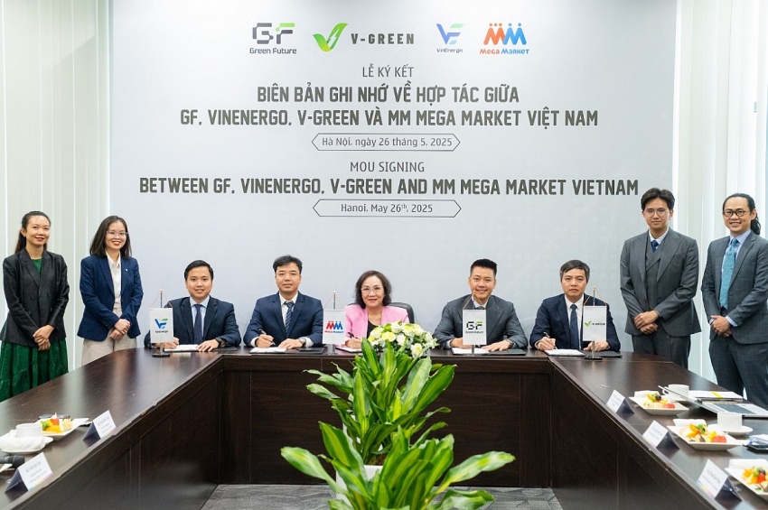 Green Future của tỷ phú Phạm Nhật Vượng thuyết phục thành công 21 siêu thị MM Mega Market sử dụng đội xe VinFast