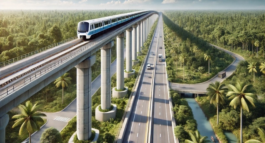 Đề xuất xây đường ray đến khu đô thị lấn biển Cần Giờ, Vingroup (VIC) gửi kiến nghị mới