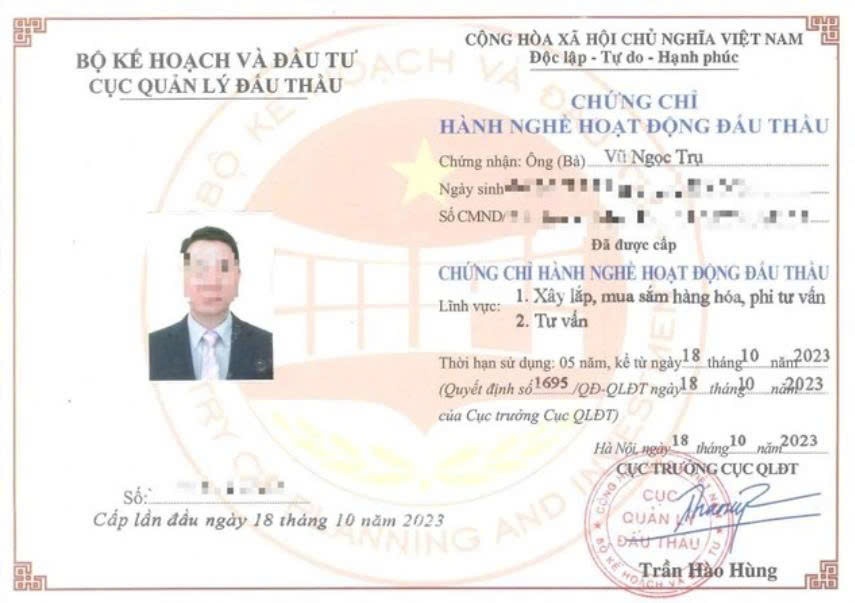 Chuyên gia bị Tập đoàn Sơn Hải tố hết hạn chứng chỉ hành nghề đấu thầu cảm thấy hết sức bất ngờ