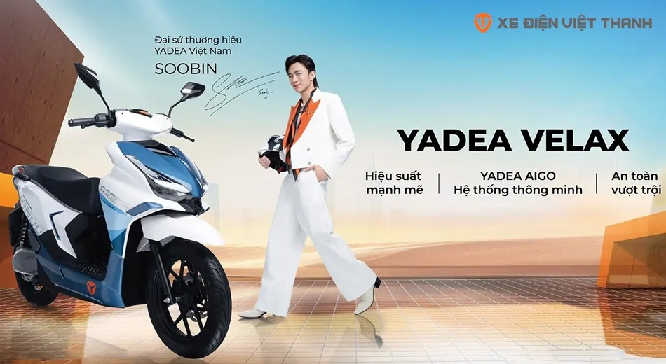 Tân binh xe điện Yadea Velax ra mắt tại Việt Nam, 'khè trực tiếp' Honda Icon e: với mức giá dưới 30 triệu đồng