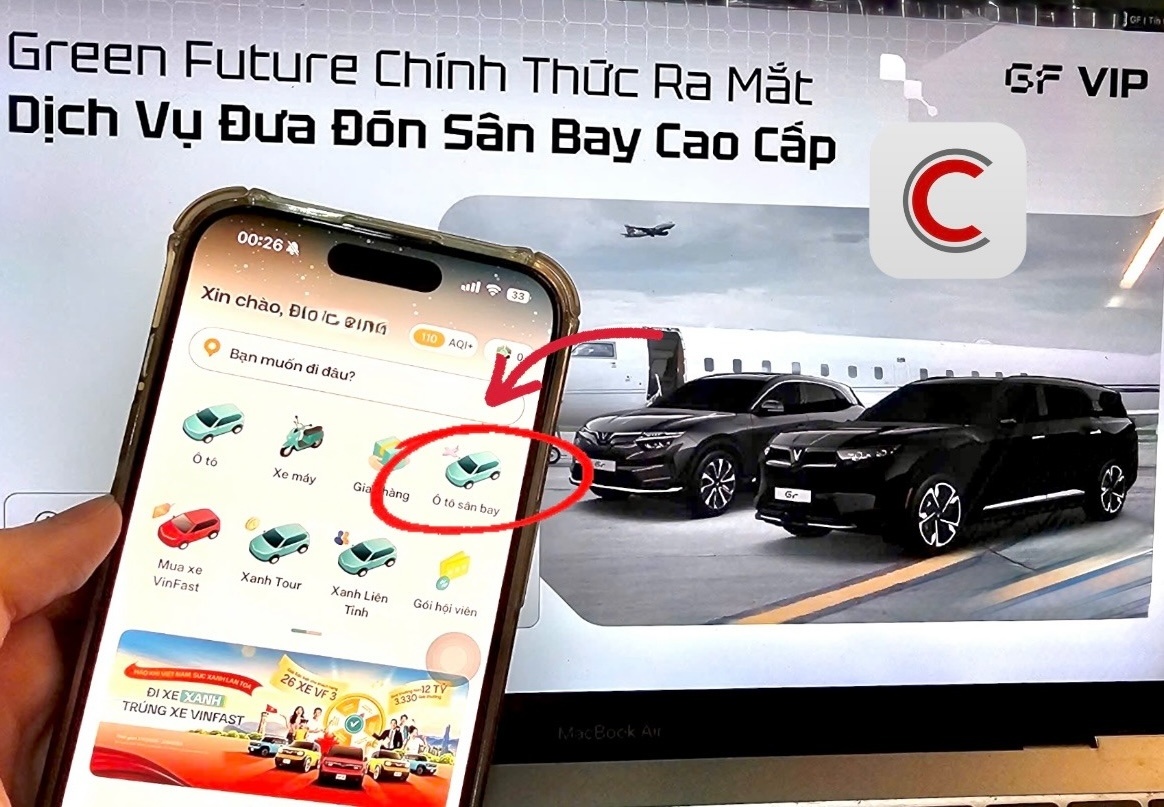 Sau cho thuê xe cưới, công ty con trai tỷ phú Phạm Nhật Vượng làm CEO ra mắt thêm dịch vụ xe sân bay tại 3 thành phố lớn: Giá từ 320.000 đồng/chuyến