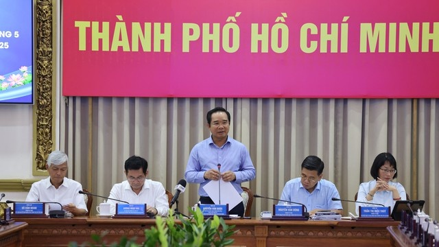 Chủ tịch TP.HCM: ‘Tháng 6 phải đảm bảo tiến độ giải ngân vốn 30% để tôi còn mặt mũi họp với Chính phủ’