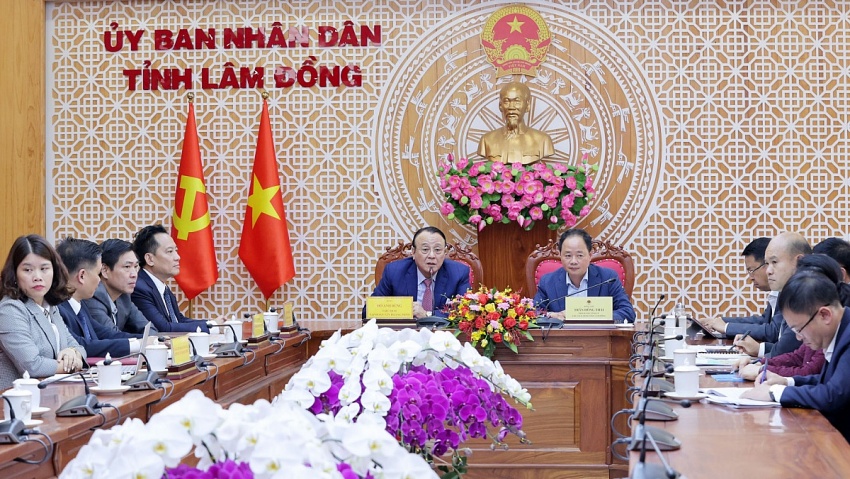 Tập đoàn Tân Hoàng Minh kiến nghị tỉnh Lâm Đồng giao đất để đầu tư dự án Khu đô thị thông minh