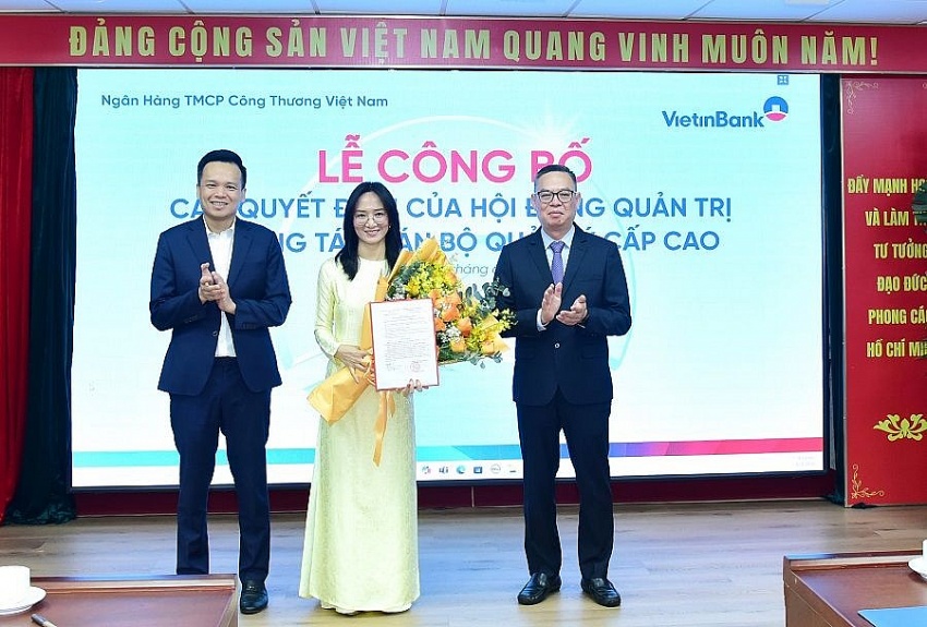 4 tân Phó Tổng Giám đốc VietinBank vừa được bổ nhiệm là ai?