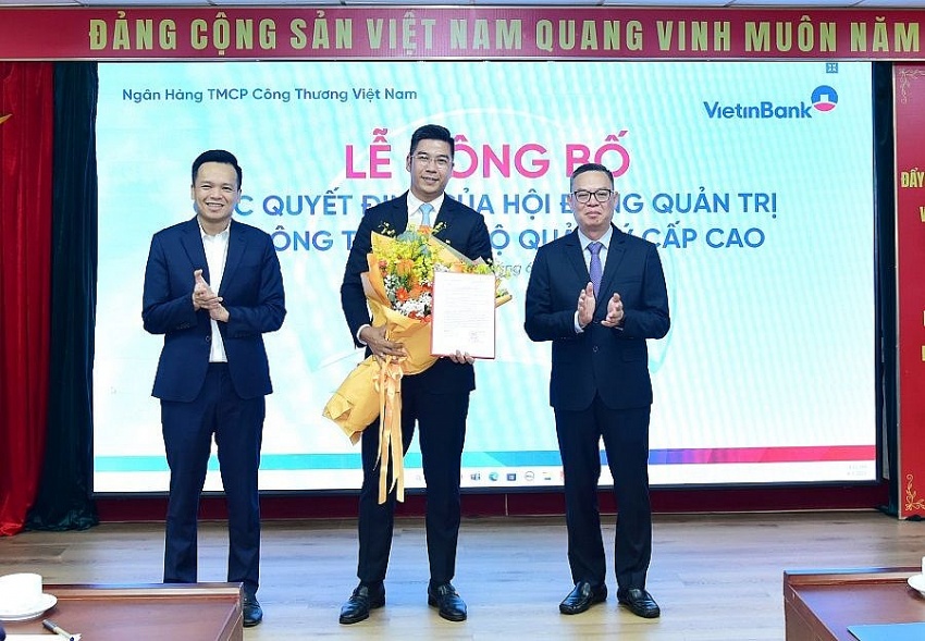 4 tân Phó Tổng Giám đốc VietinBank vừa được bổ nhiệm là ai?