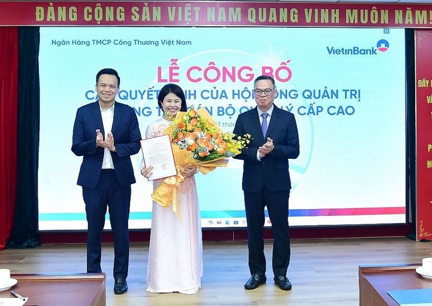 4 tân Phó Tổng Giám đốc VietinBank vừa được bổ nhiệm là ai?