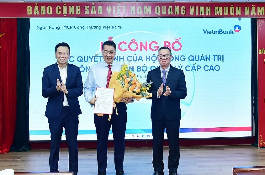 4 tân Phó Tổng Giám đốc VietinBank vừa được bổ nhiệm là ai?