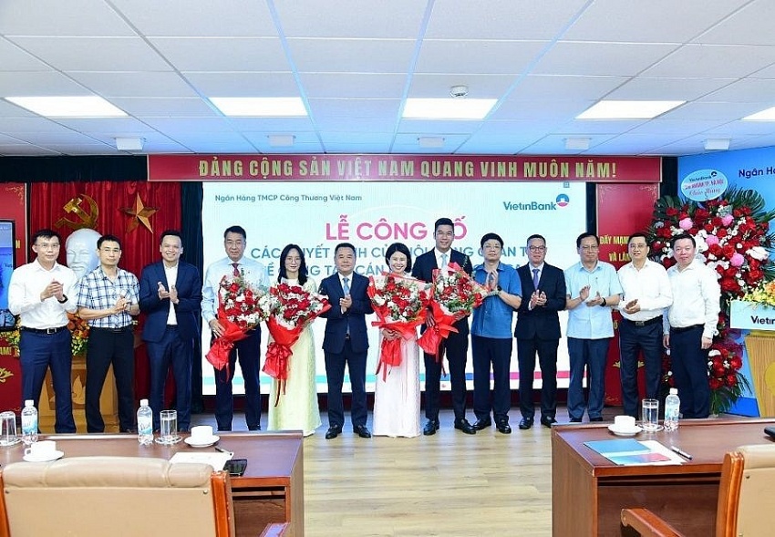4 tân Phó Tổng Giám đốc VietinBank vừa được bổ nhiệm là ai?