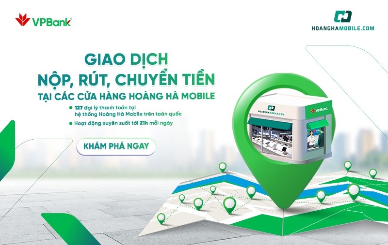 3.100 cửa hàng Hoàng Hà Mobile, Thế Giới Di Động và Điện Máy Xanh thành ‘cây ATM’ của VPBank