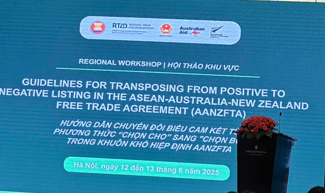 ASEAN tăng tốc mở cửa thương mại dịch vụ, Việt Nam tổ chức hội thảo hỗ trợ chuyển đổi phương thức cam kết