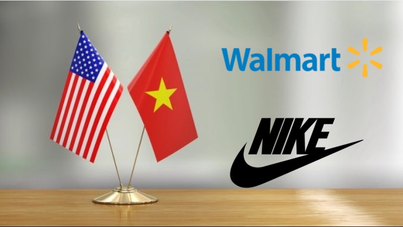 Đàm phán thuế quan vào giai đoạn nước rút, hai 'gã khổng lồ' nước Mỹ Nike và Walmart lên tiếng ủng hộ