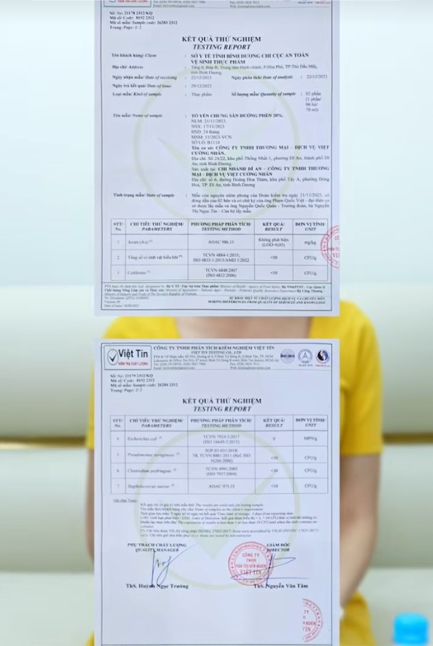 Đại diện yến sào Đ.T.T '50% yến tươi' giá chỉ từ 10.000 đồng lên tiếng, người tiêu dùng bất an 'thà mua quả trứng gà luộc ăn'
