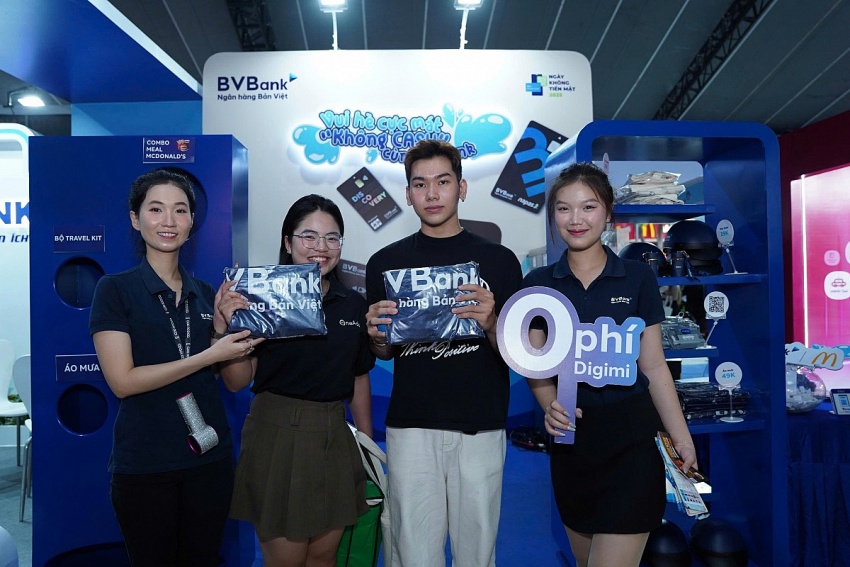 BVBank mang đến chuỗi hoạt động không cash tại Ngày hội không tiền mặt 2025