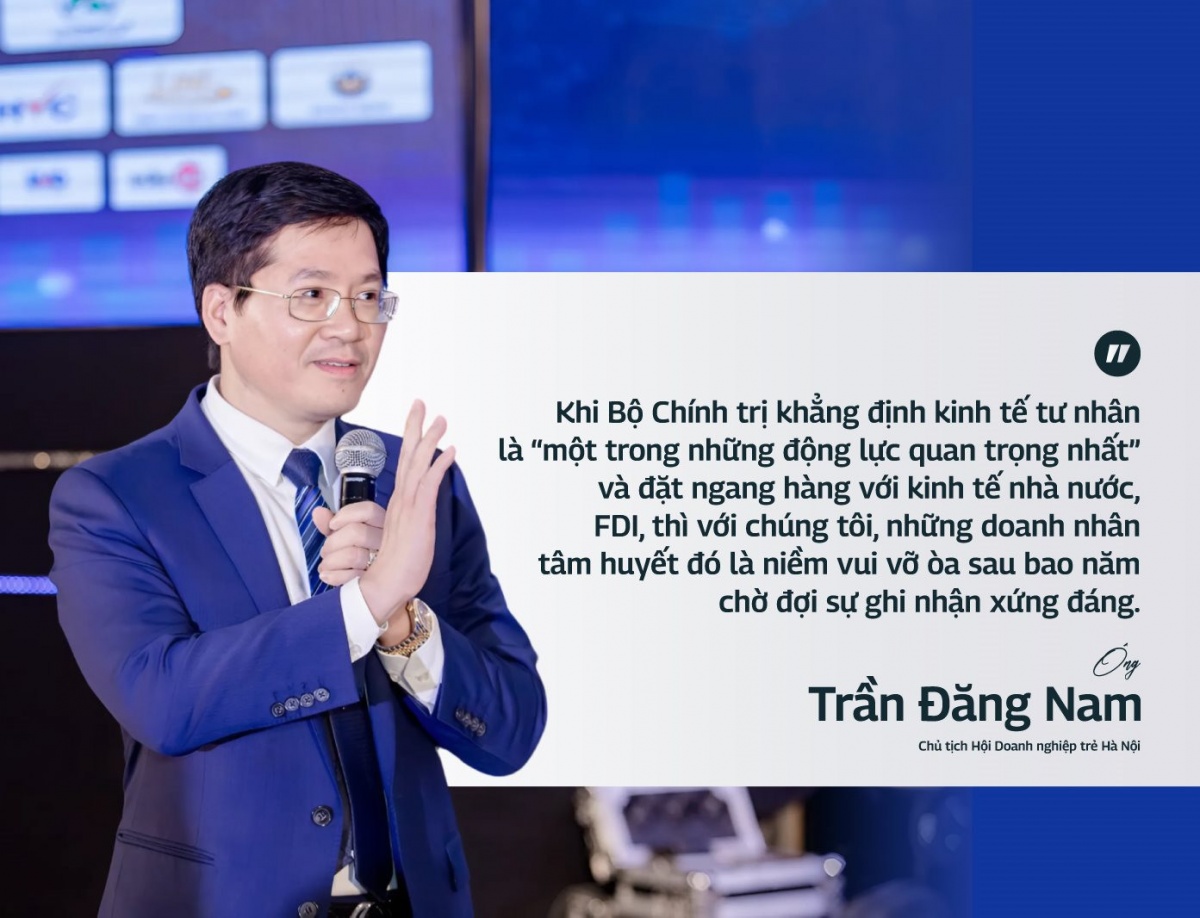 Chủ tịch Hội Doanh nghiệp trẻ Hà Nội: Chúng tôi đã chờ khoảnh khắc này suốt nhiều năm