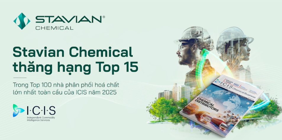 Danh tính công ty Việt Nam lọt Top 15 nhà phân phối hoá chất lớn nhất thế giới năm 2025