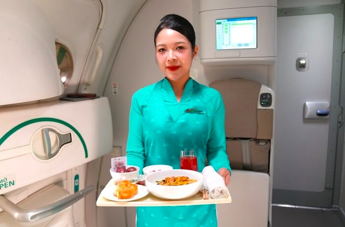 Một loại quả được ví như 'cherry Việt' xuất hiện trên khay ăn hạng thương gia của Vietnam Airlines