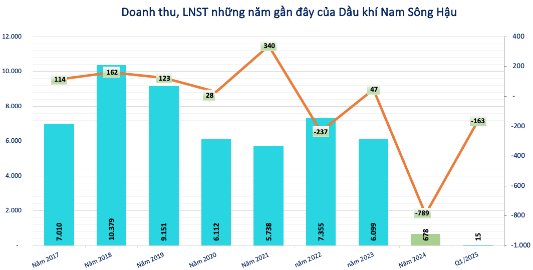 Tài sản đảm bảo cho khoản vay 4.300 tỷ đồng của Dầu khí Nam Sông Hậu (PSH) tại BIDV (BID) gồm những gì?