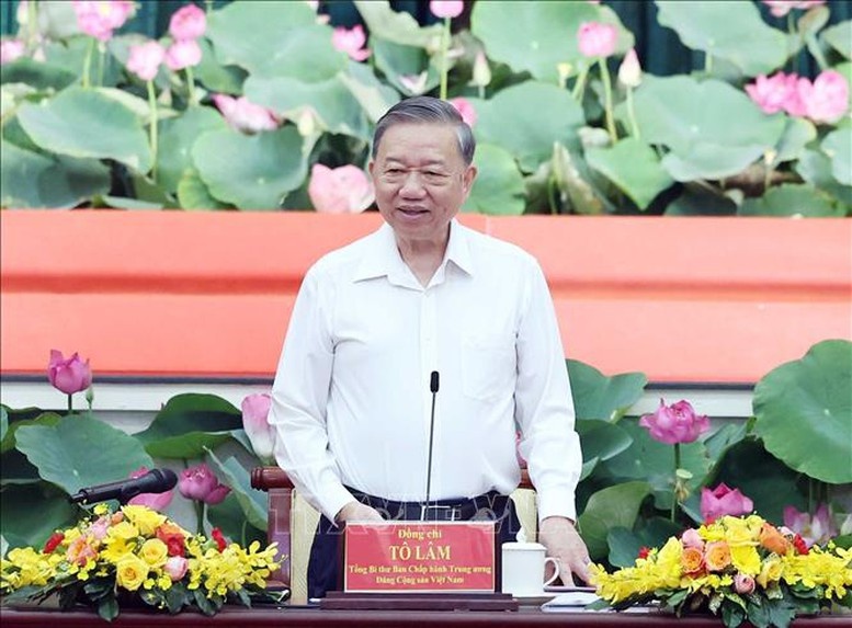 Tổng Bí thư Tô Lâm: Tầm nhìn mới cho TP.HCM là trở thành ‘siêu đô thị quốc tế’ của Đông Nam Á